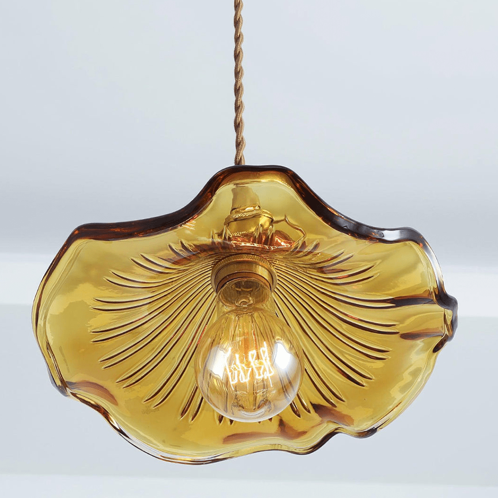 Lampe suspendue moderne fleur d'hibiscus