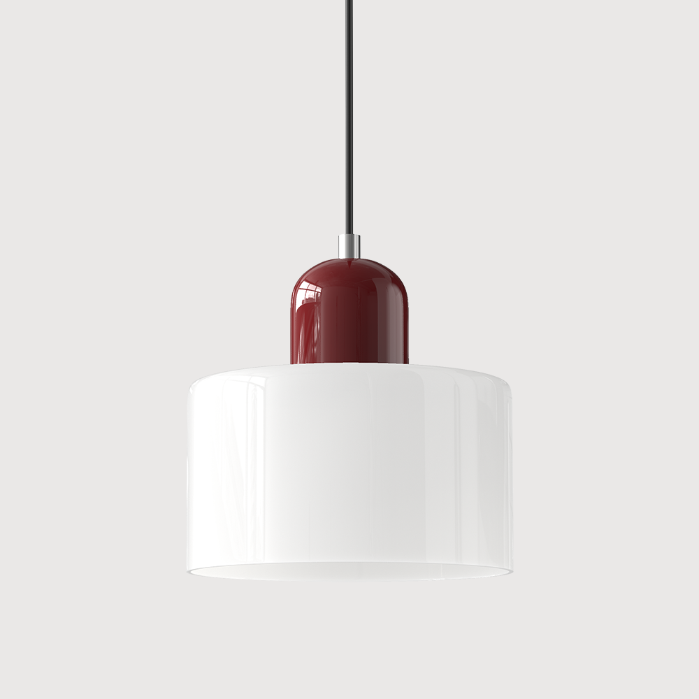 Suspension Bauhaus artistique en verre
