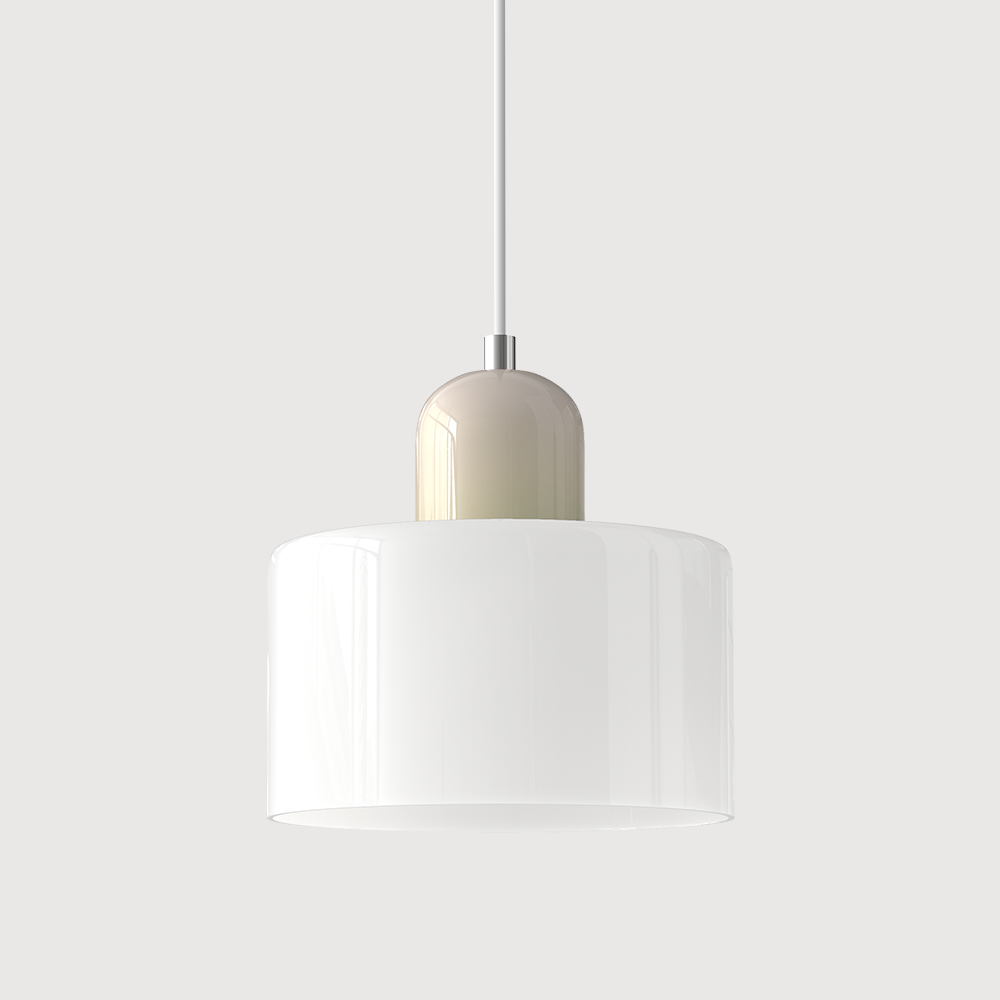 Suspension Bauhaus artistique en verre