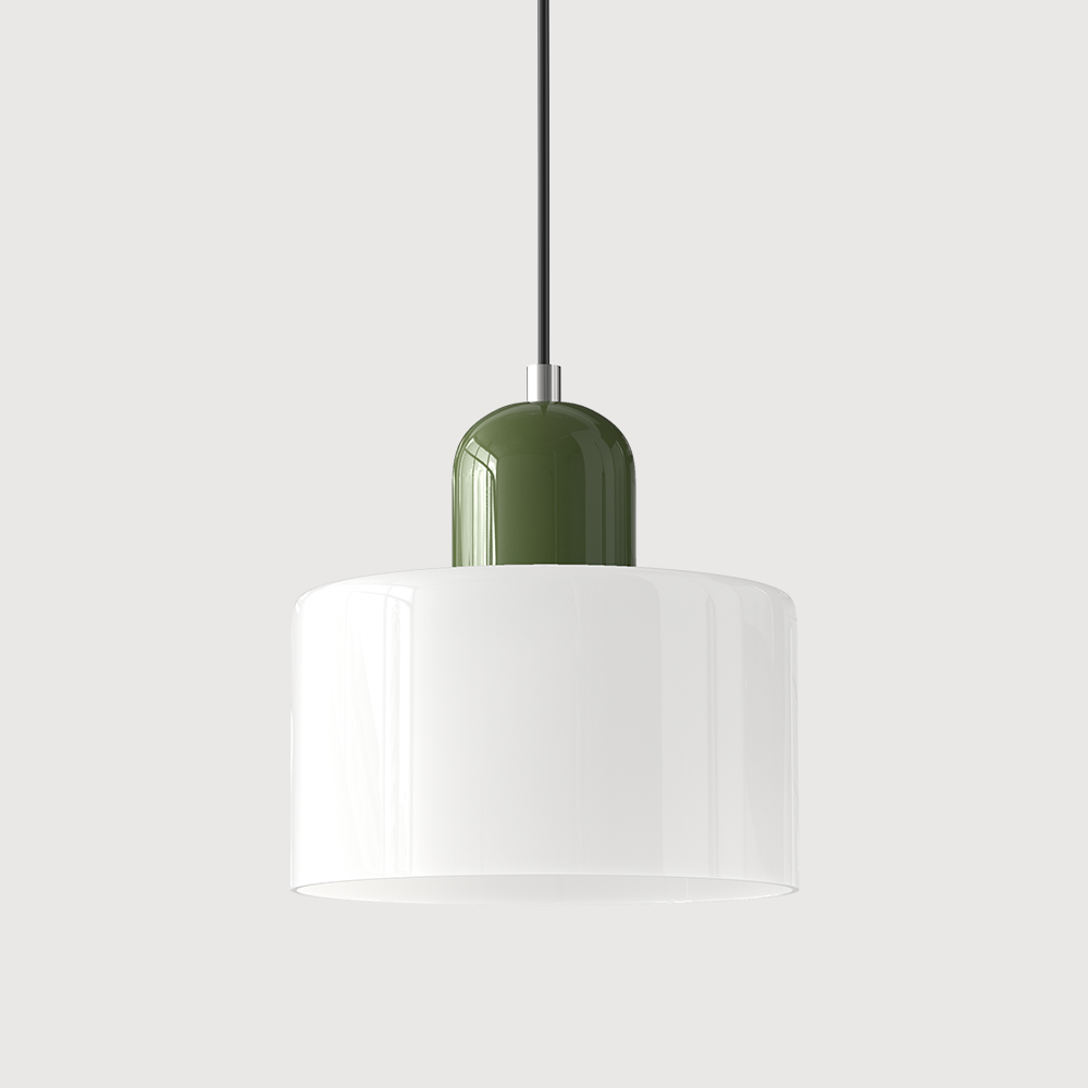 Suspension Bauhaus artistique en verre