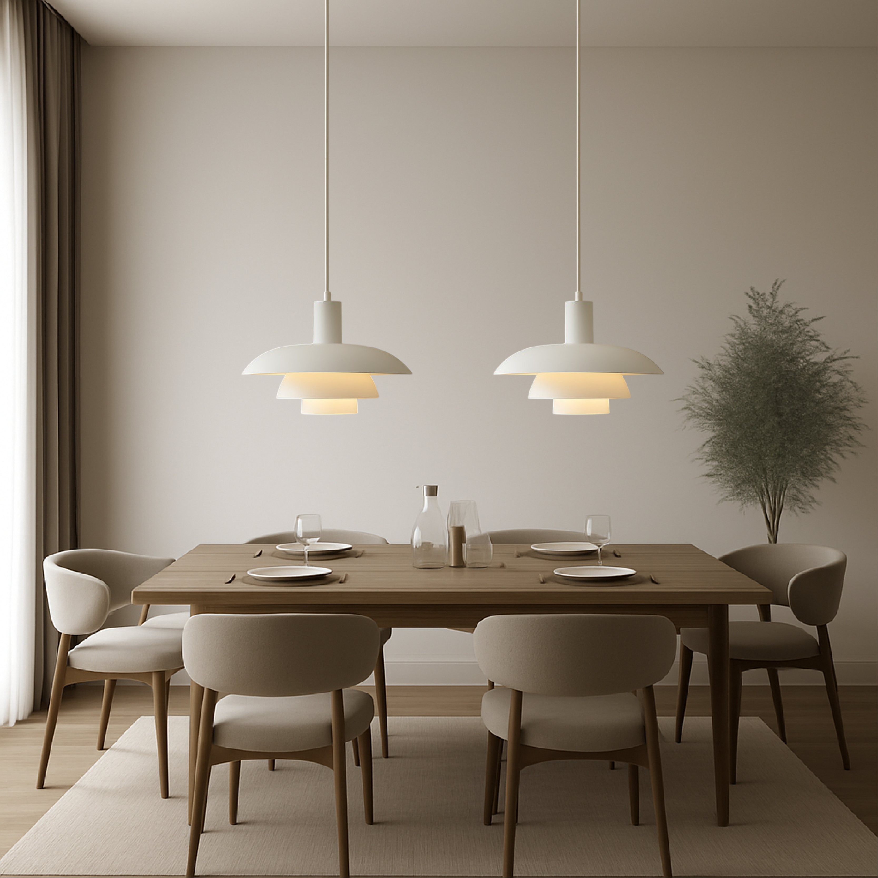 Suspension Irda de style danois