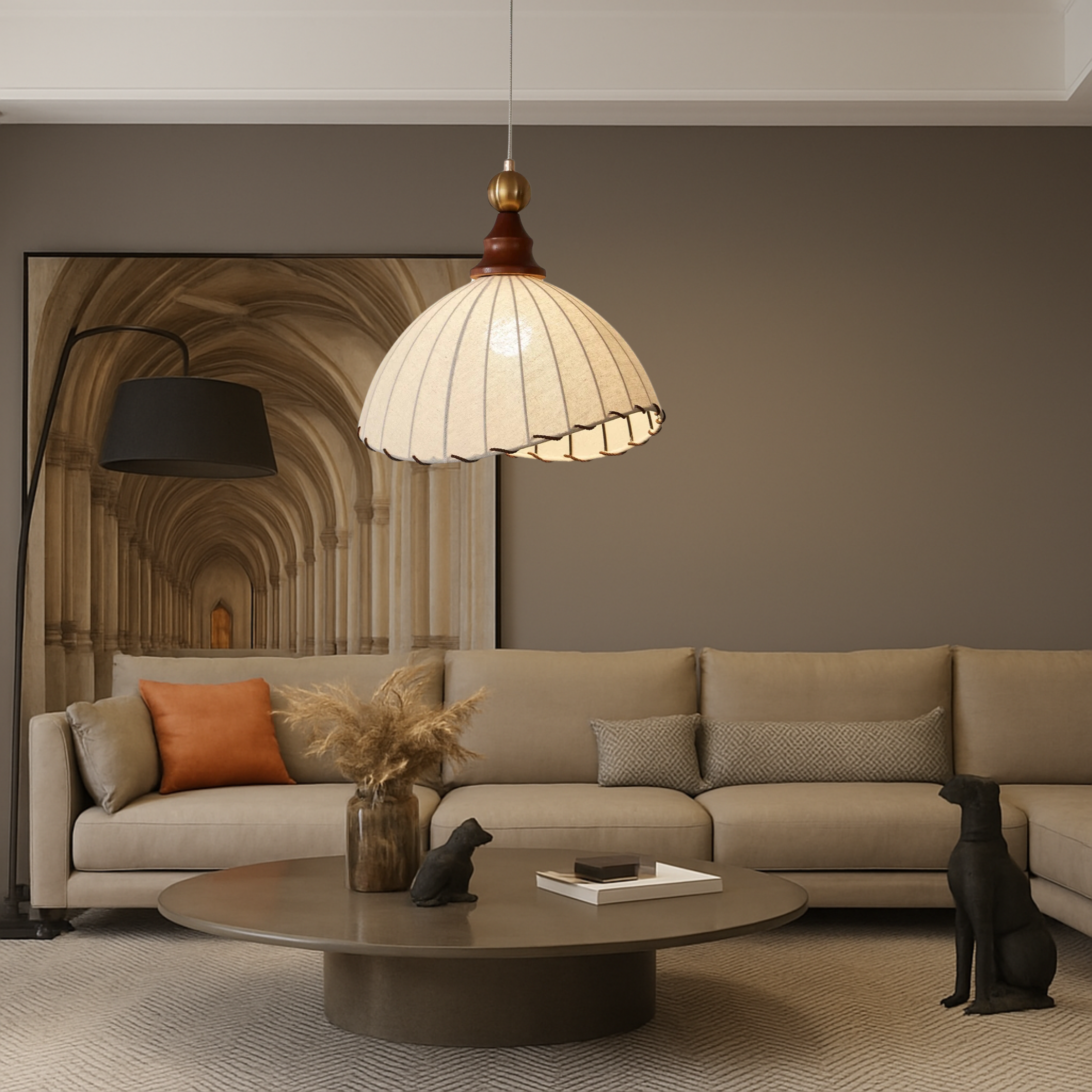 Lampe suspendue scandinave