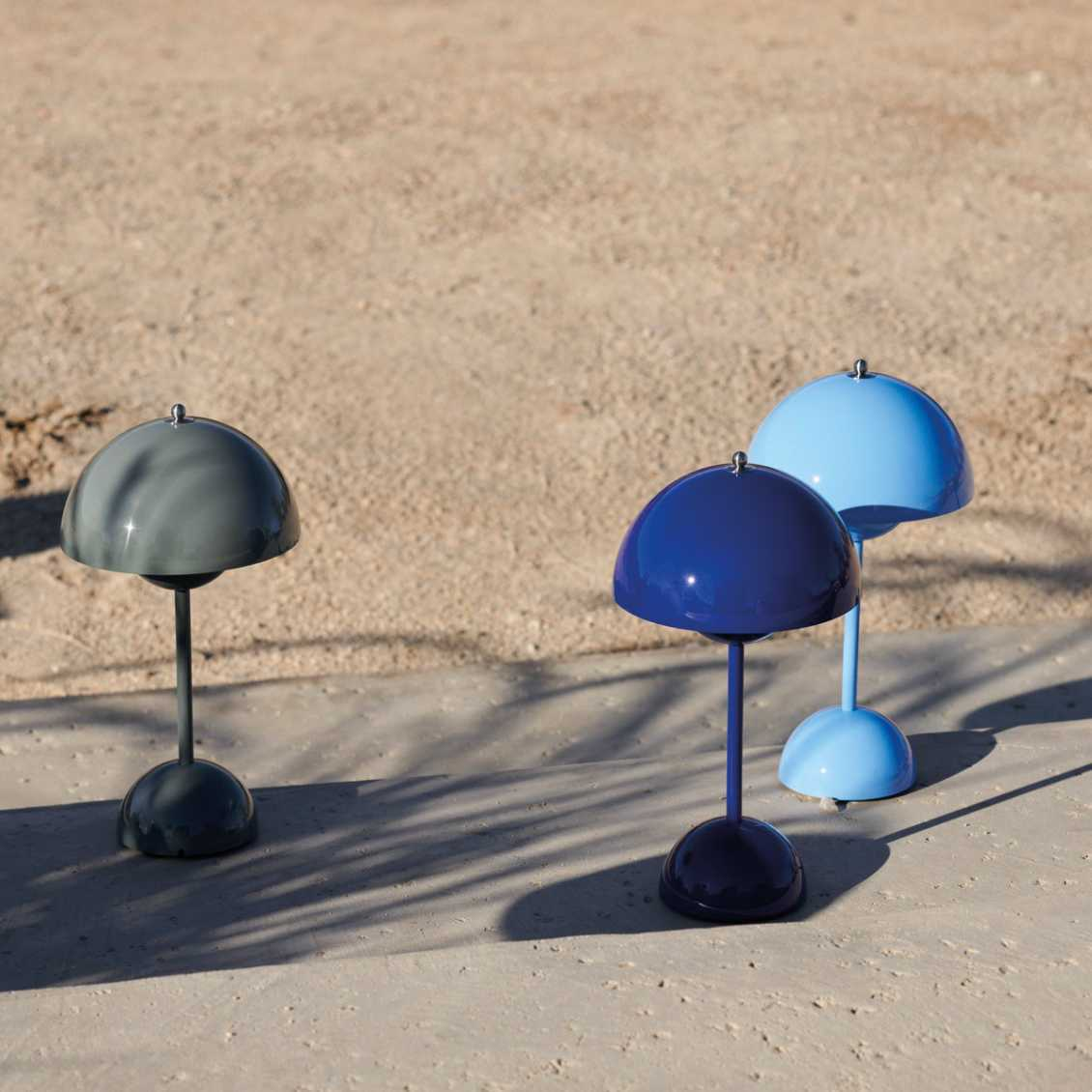 Lampe de table LED champignon minimaliste