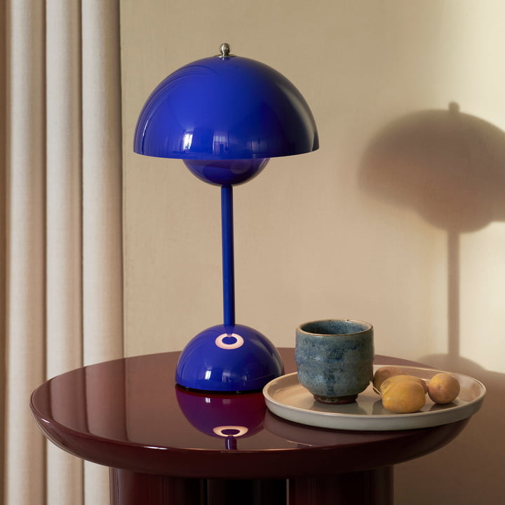 Lampe de table LED champignon minimaliste