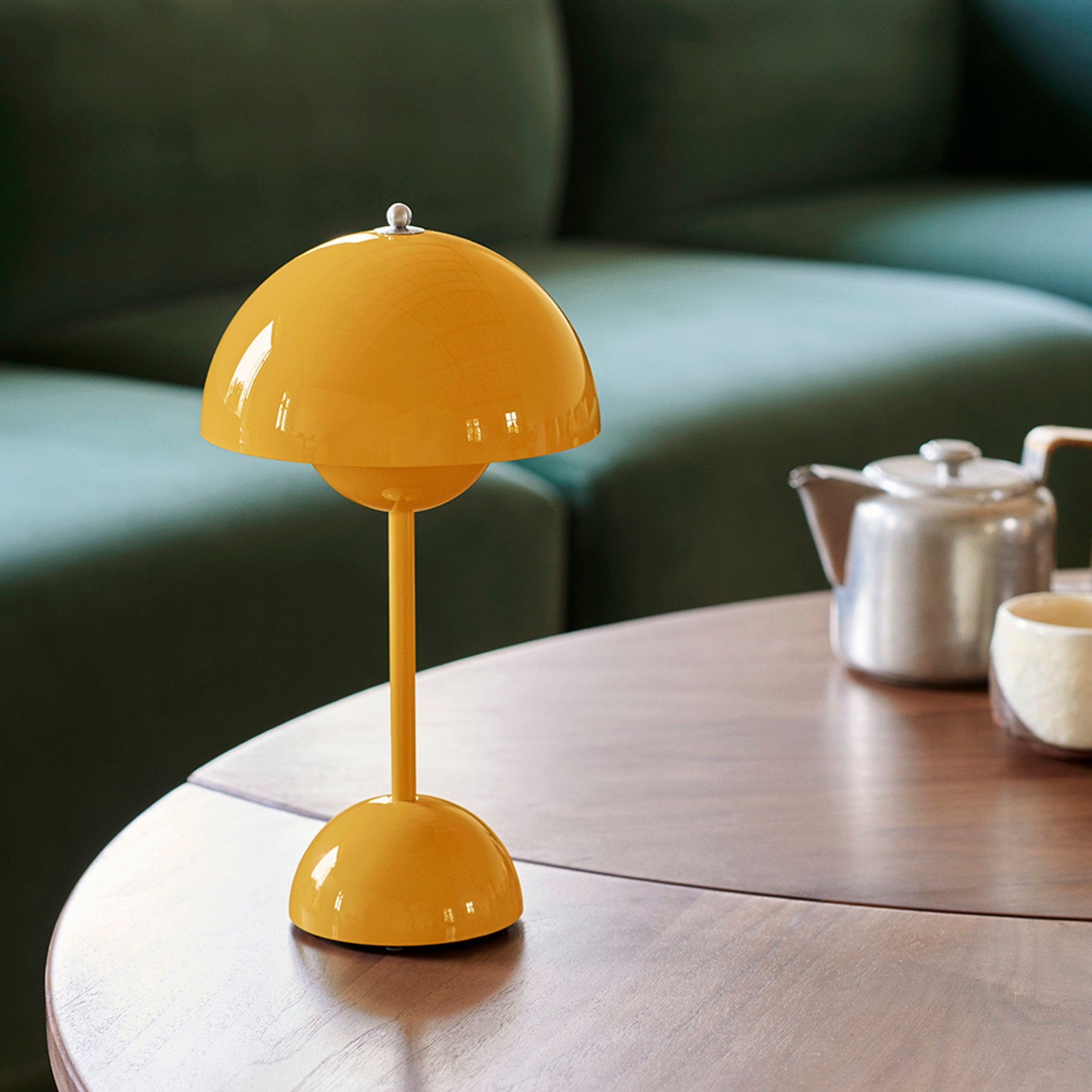 Lampe de table LED champignon minimaliste