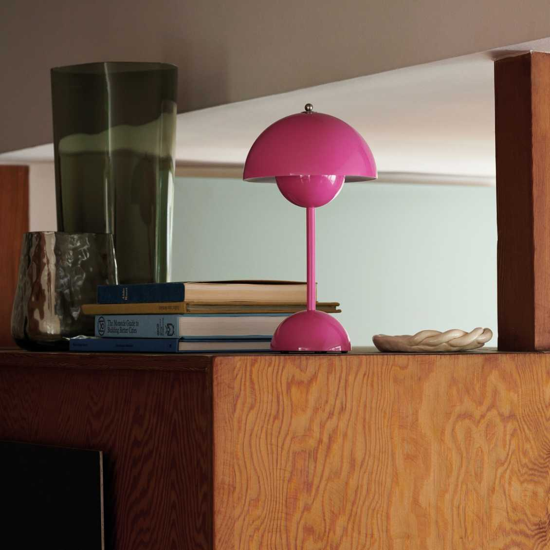 Lampe de table LED champignon minimaliste