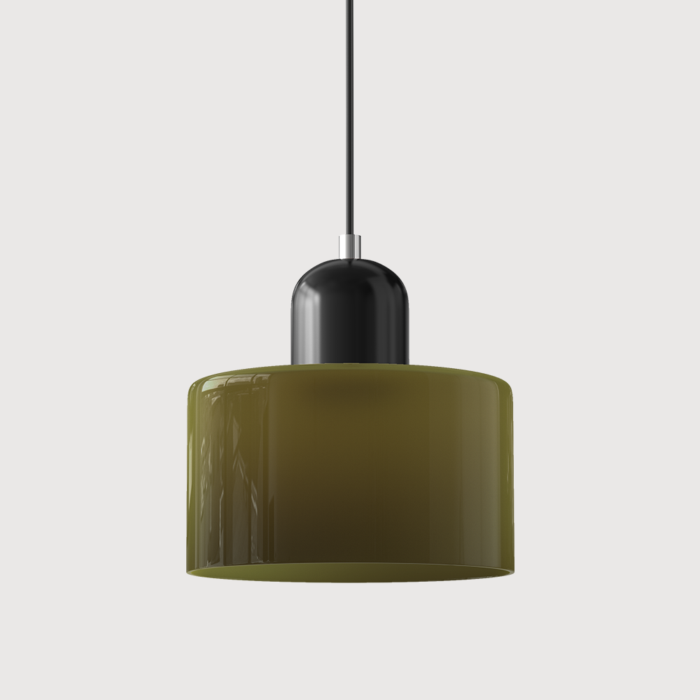 Lampe suspendue créative Bauhaus en verre