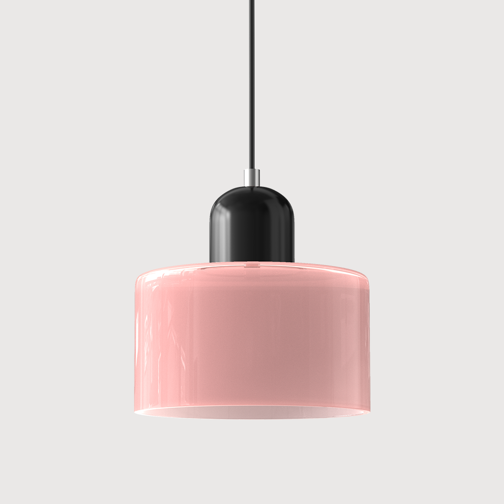 Suspension Bauhaus artistique en verre