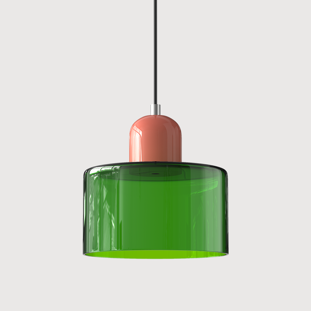 Lampe suspendue créative Bauhaus en verre