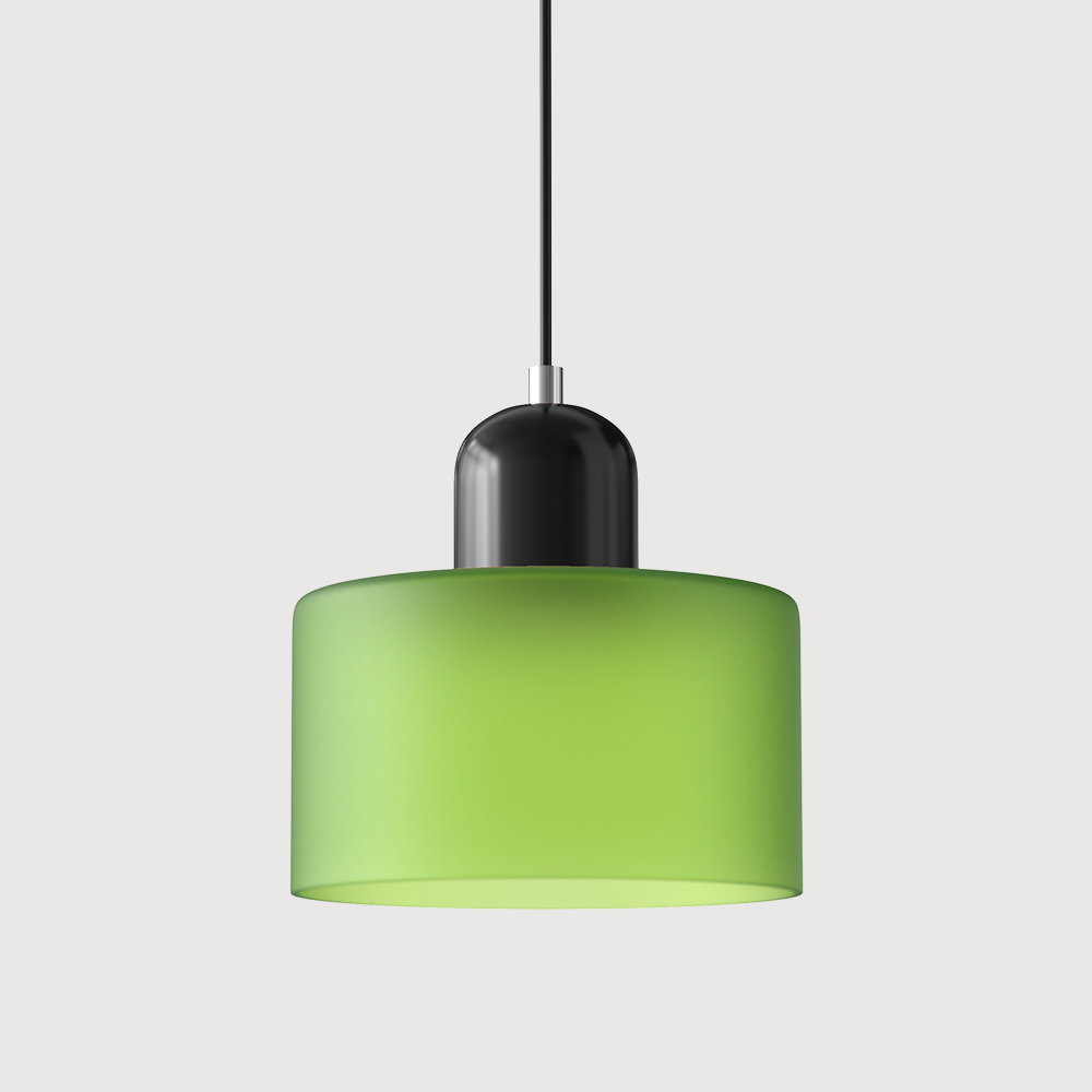 Suspension Bauhaus artistique en verre