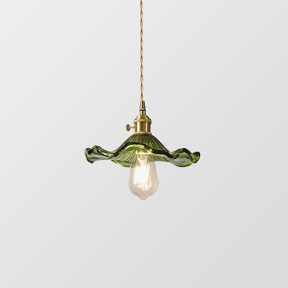 Lampe suspendue moderne fleur d'hibiscus