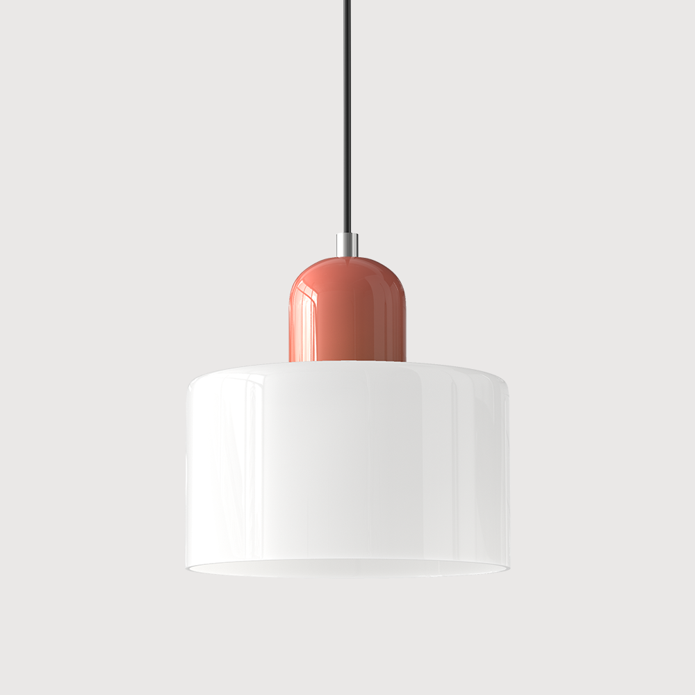 Suspension Bauhaus artistique en verre