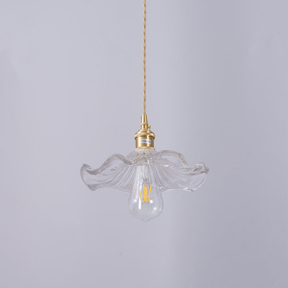 Lampe suspendue moderne fleur d'hibiscus