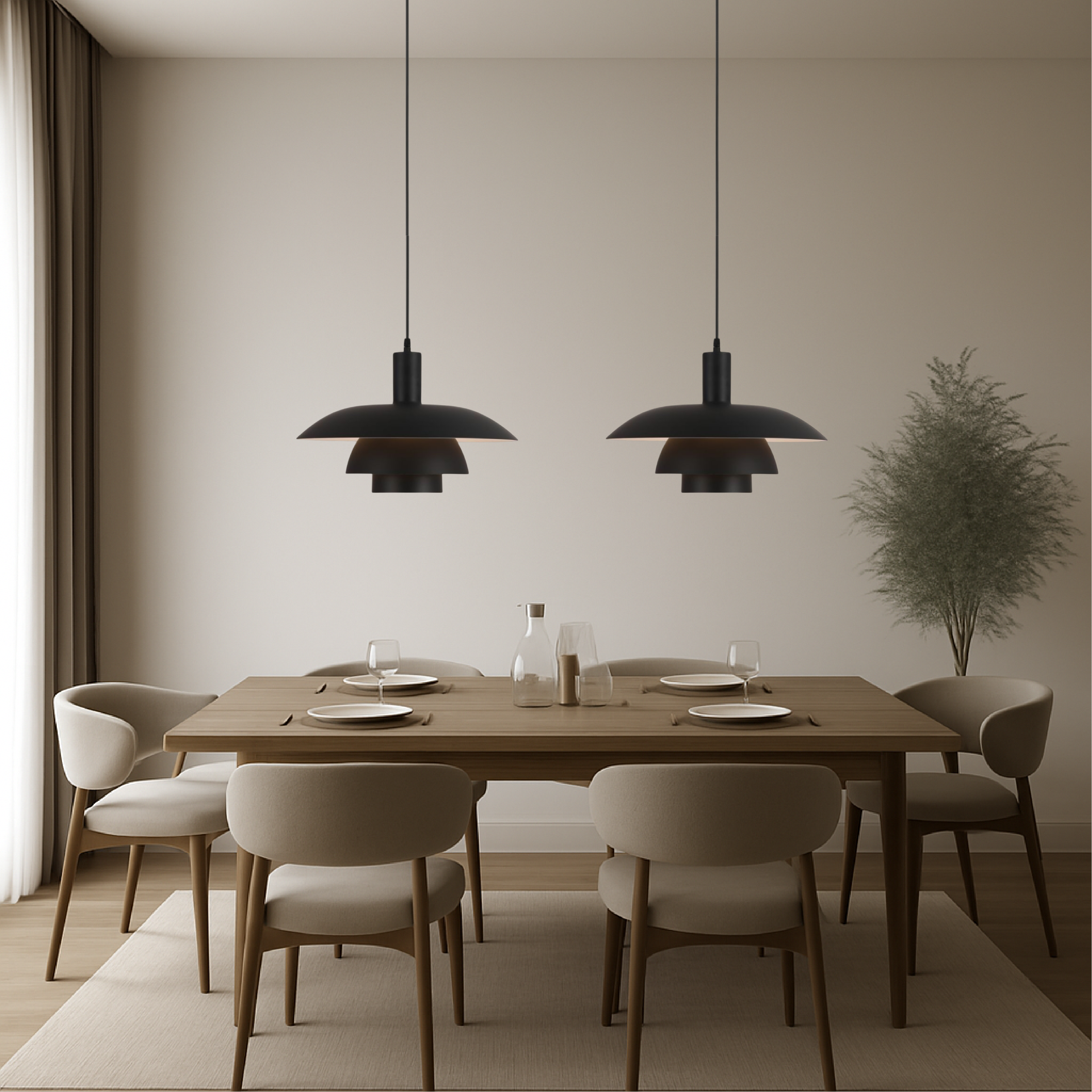 Suspension Irda de style danois
