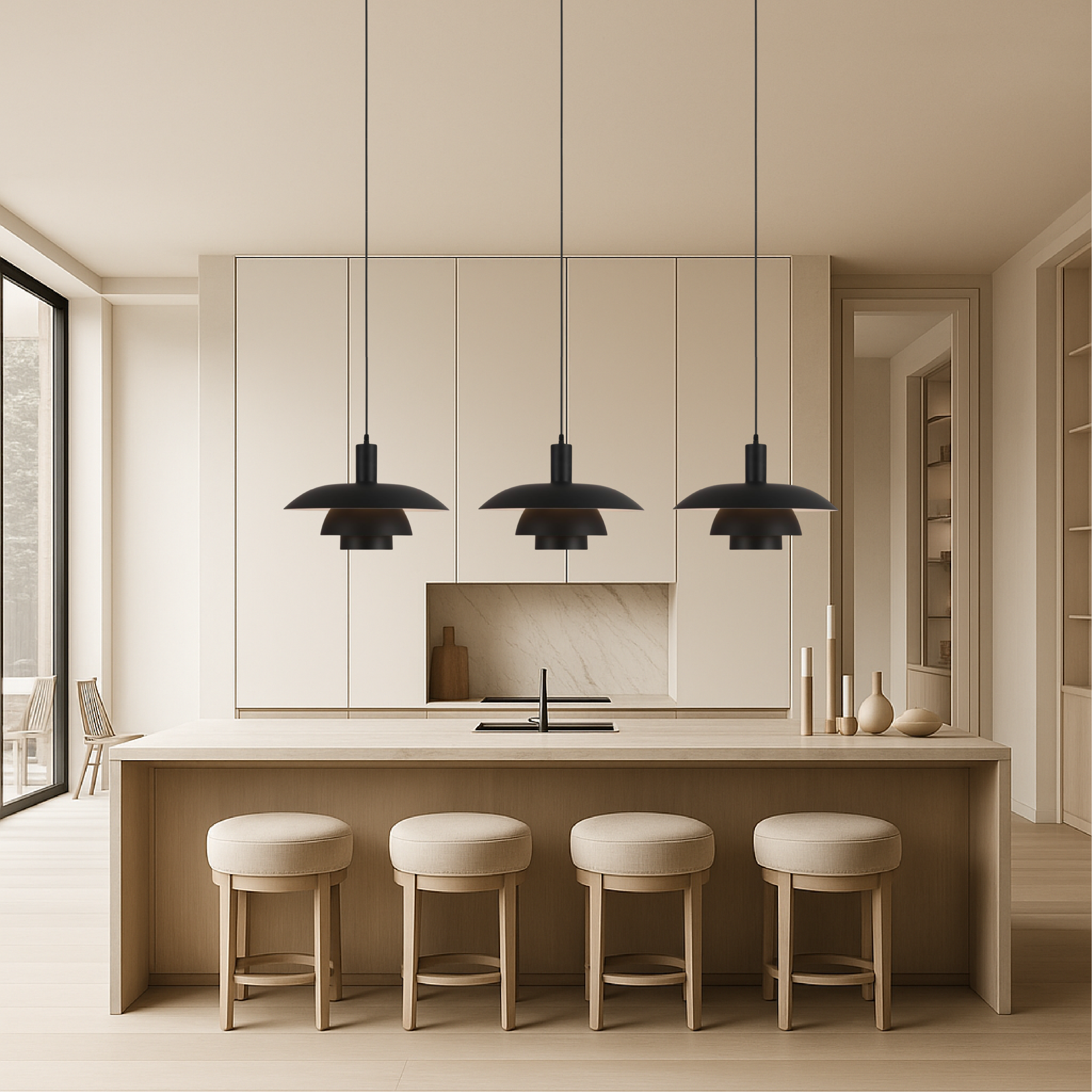 Suspension Irda de style danois