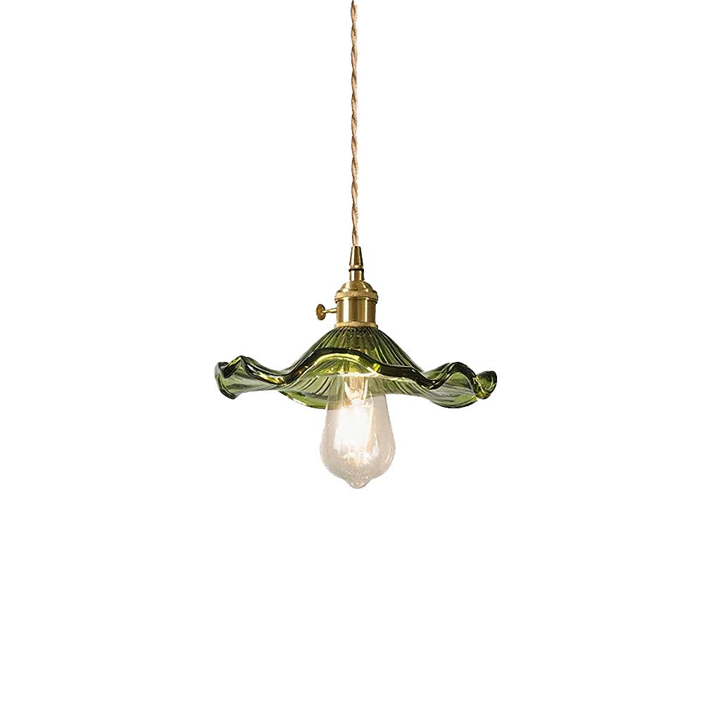 Lampe suspendue moderne fleur d'hibiscus