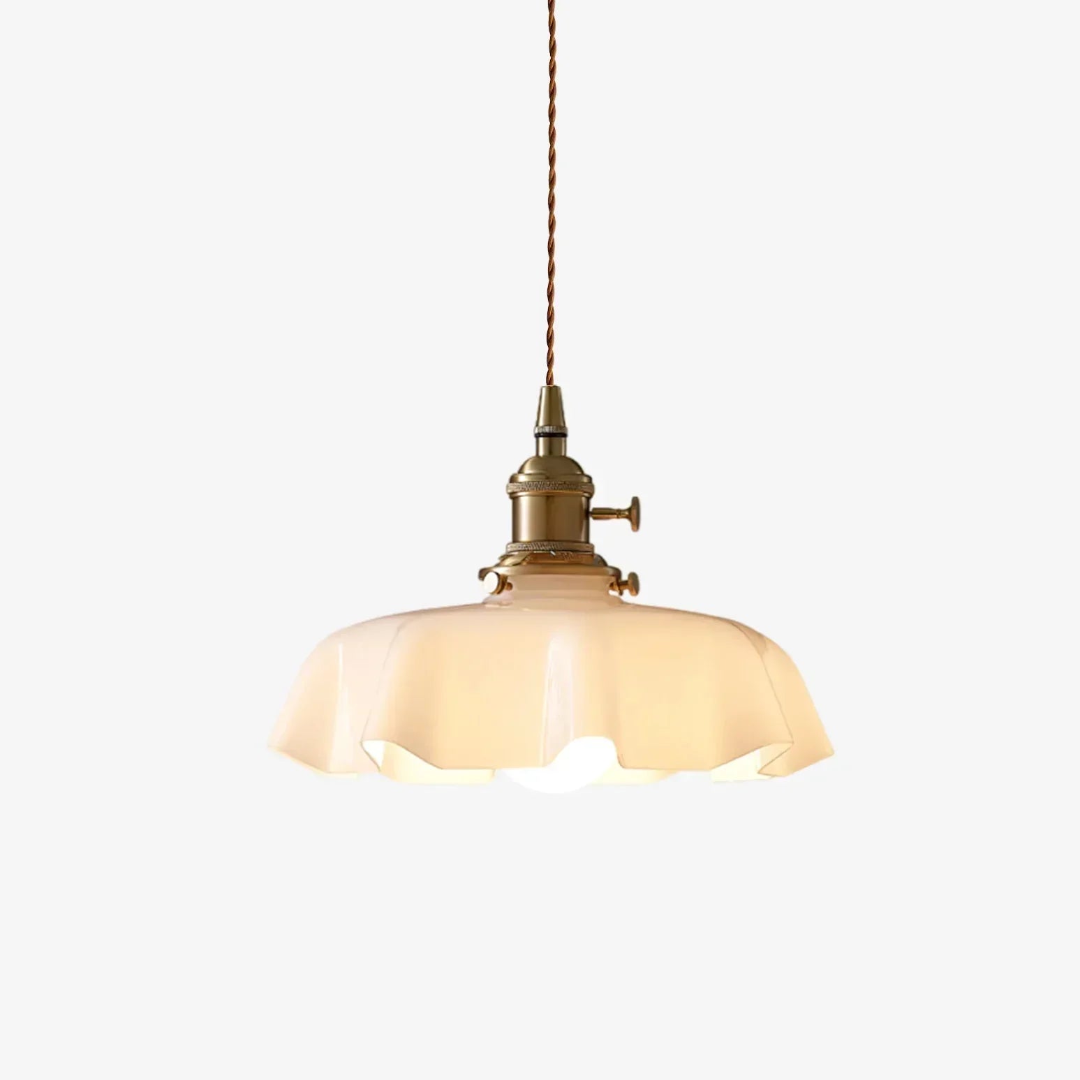 Lampe suspendue vintage française