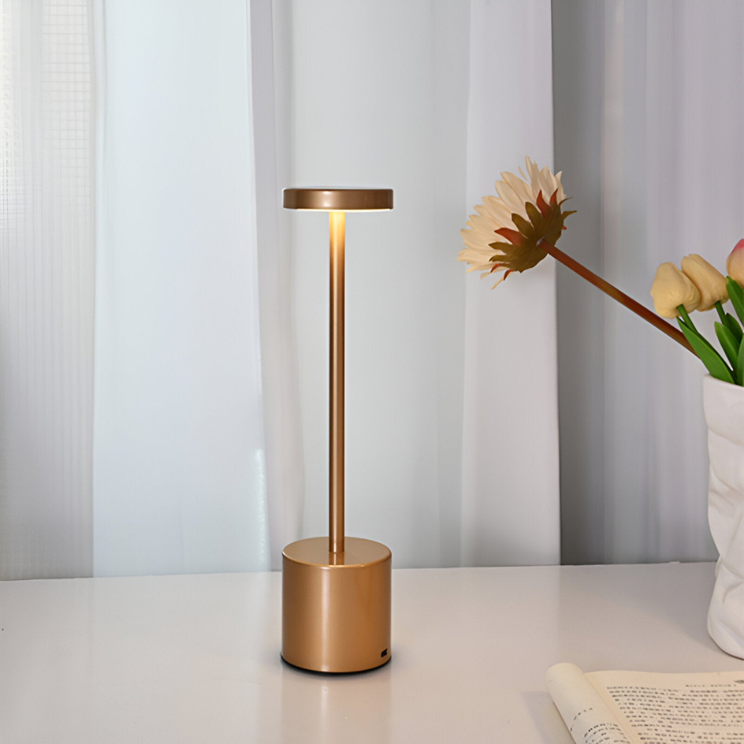 Lampe de table LED rétro sans fil rechargeable