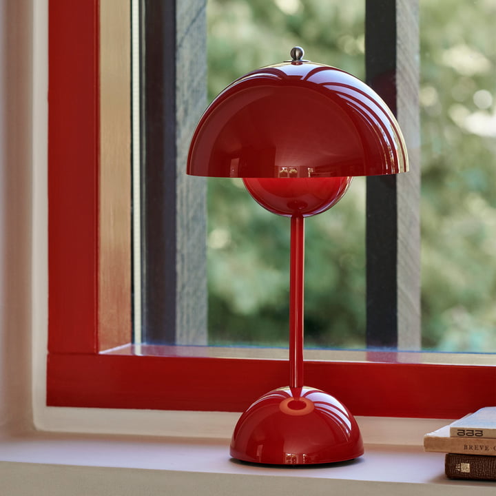 Lampe de table LED champignon minimaliste