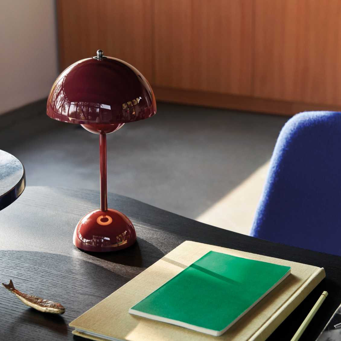 Lampe de table LED champignon minimaliste