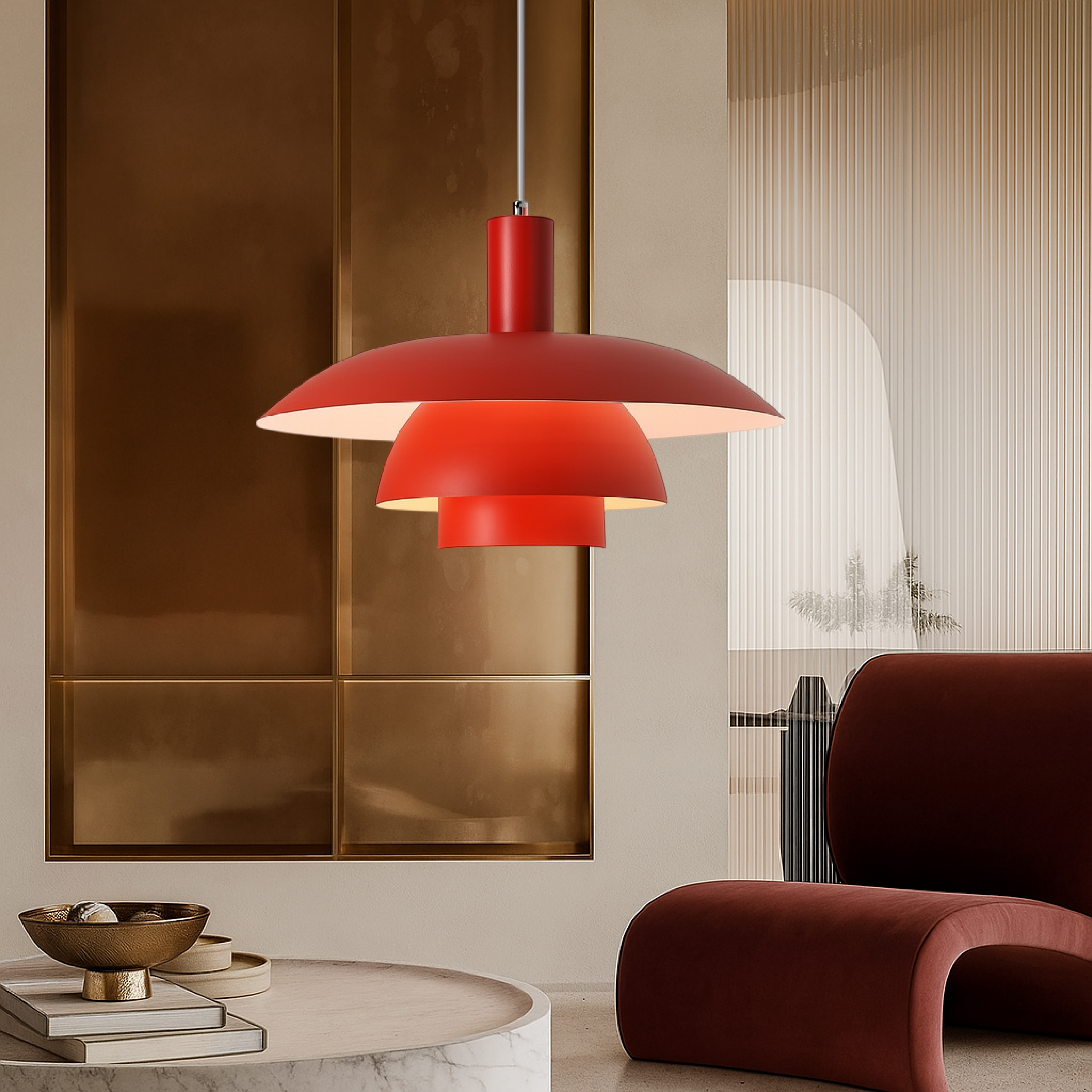 Suspension Irda de style danois